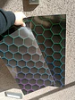 X2 pegatinas sticker adhesivos - Hexagonal panal de abeja - Miniatura 6