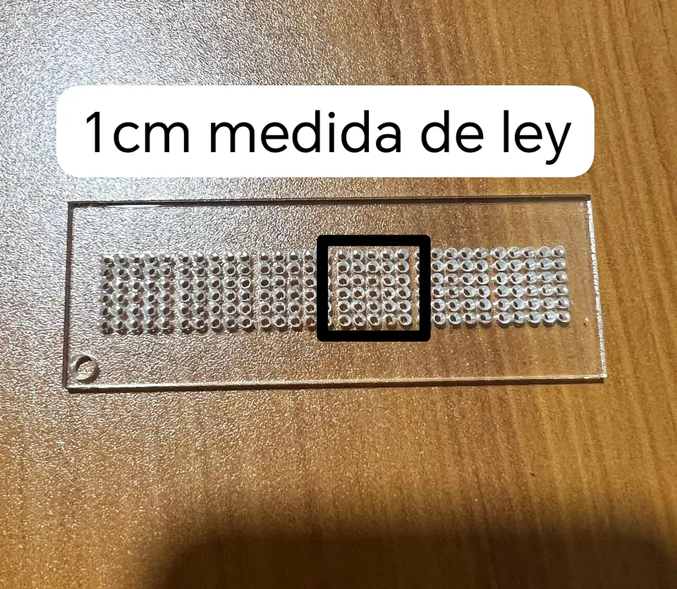 Plantillas Matriz Acrílicas transparentes Para Grabado de patentes en 1