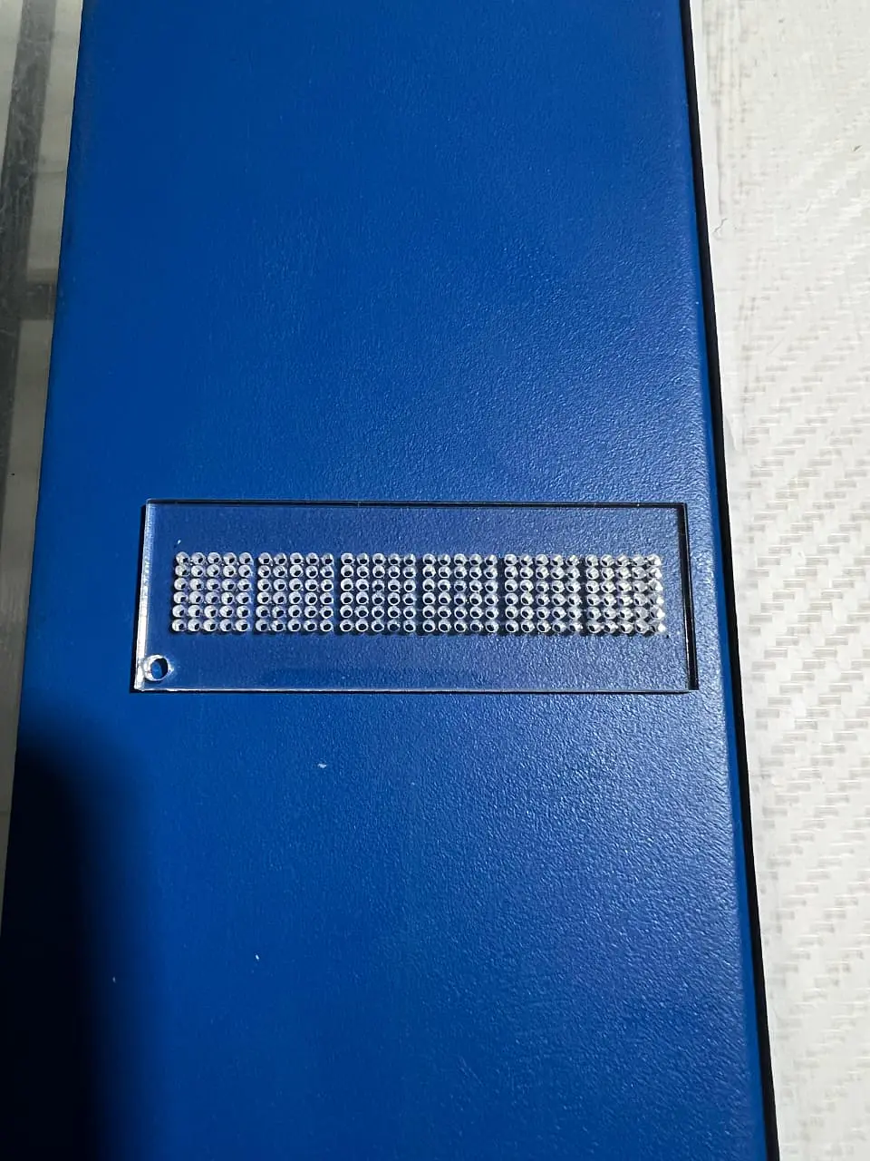 Plantillas Matriz Acrílicas transparentes Para Grabado de patentes en 10