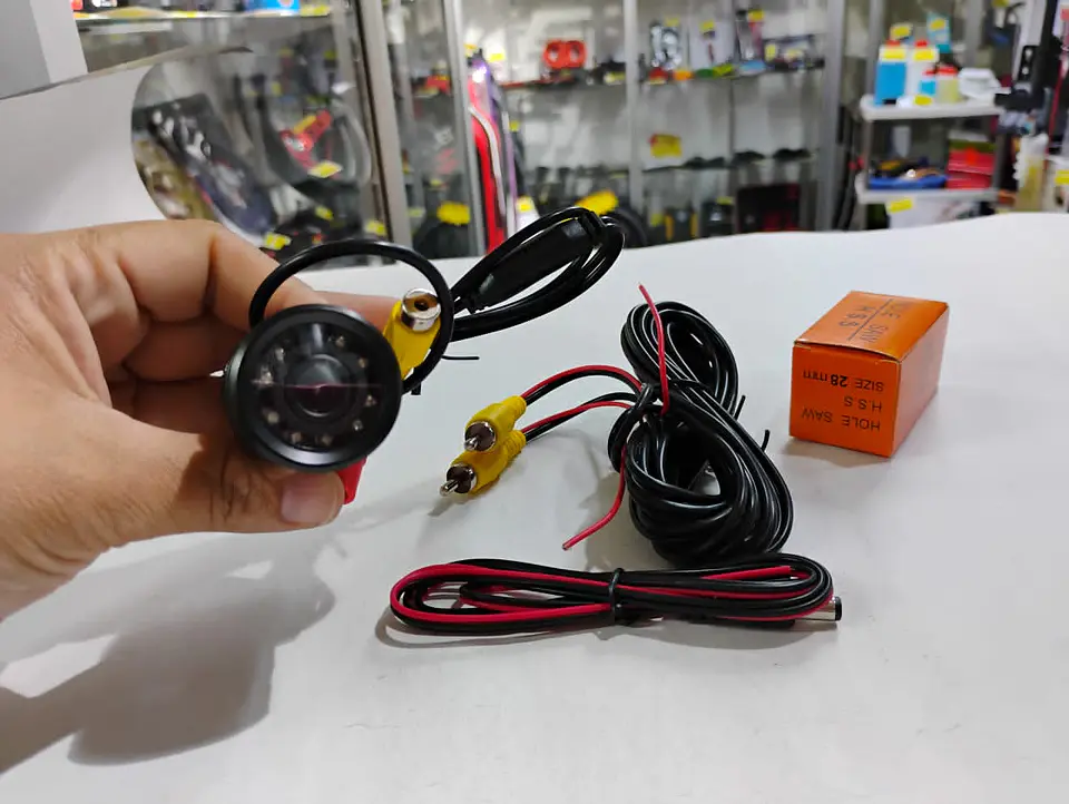 Camara de reversa para visión trasera 28mm impermeable para 3