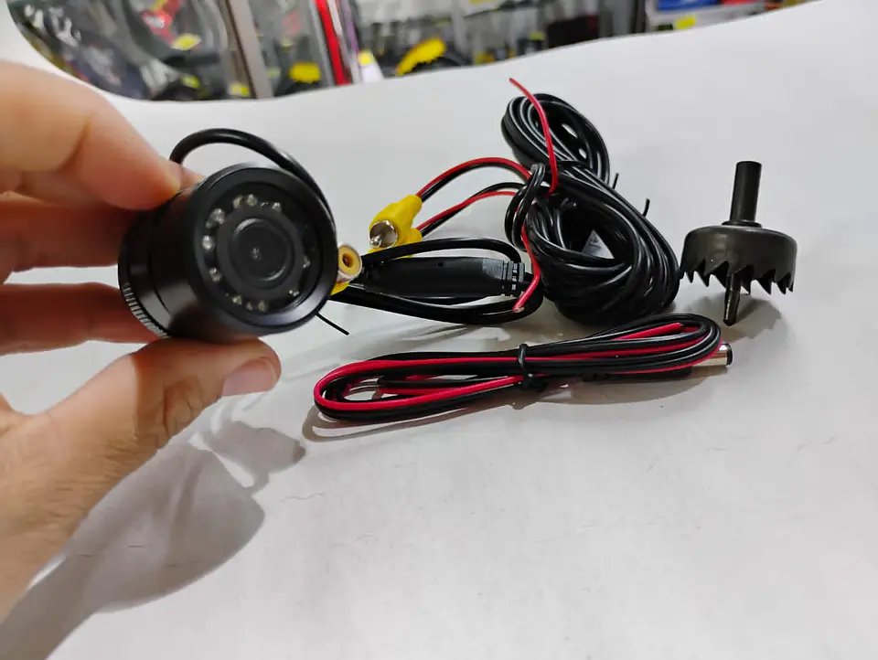 Camara de reversa para visión trasera 28mm impermeable para 11