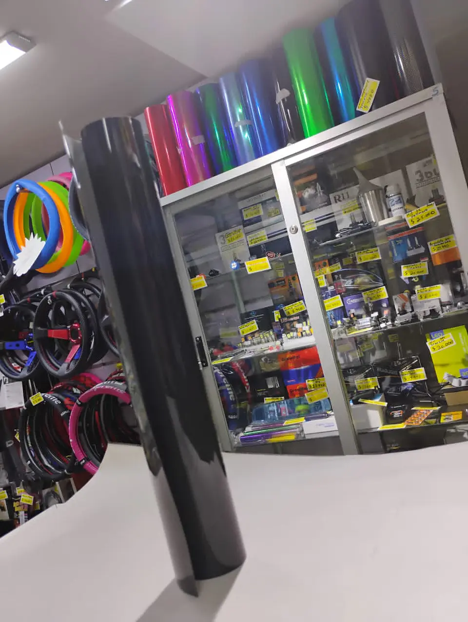 Vinilo para focos PPF TPU Película de protección UV con 4
