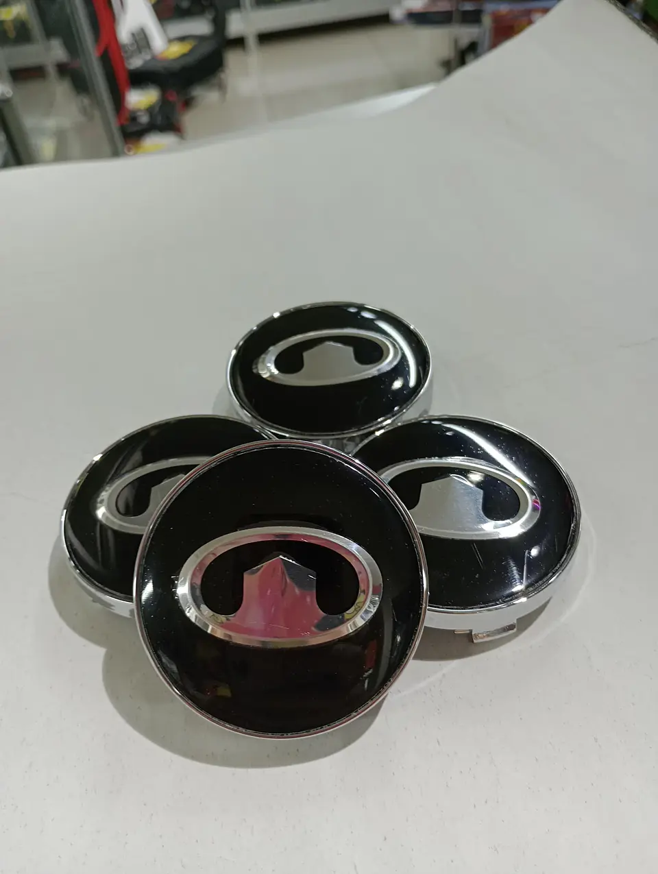 Set X4 Tapa centro de Llantas de autos universal Great Wall 10