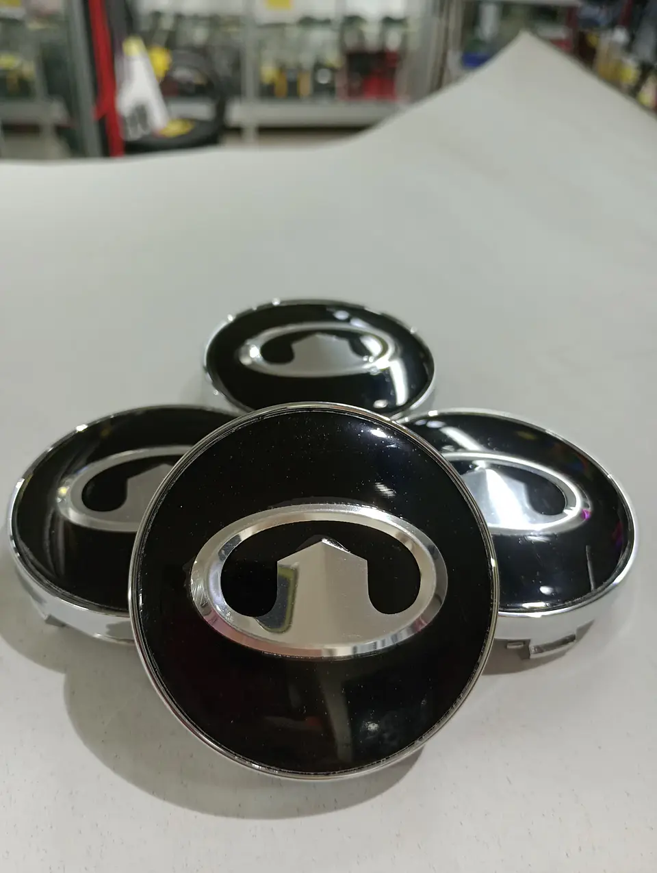 Set X4 Tapa centro de Llantas de autos universal Great Wall 12