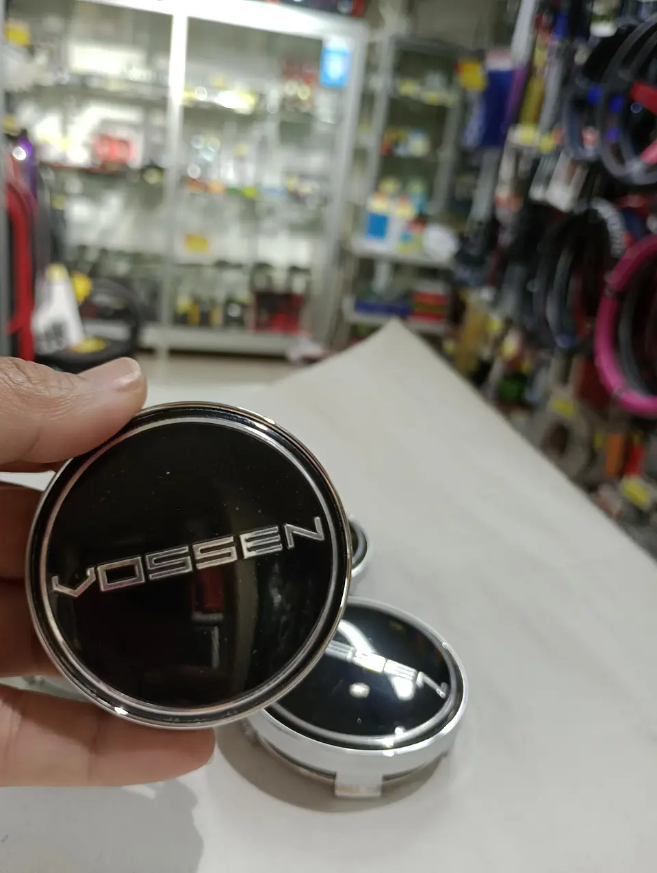 X4 Tapas centro llantas - Negro Plata 3
