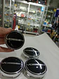 X4 Tapas centro llantas - Negro Plata - Miniatura 4