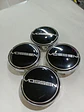 X4 Tapas centro llantas - Negro Plata - Miniatura 6