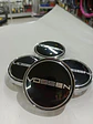 X4 Tapas centro llantas - Negro Plata - Miniatura 9