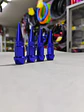 Set X4 Tapas de válvulas universal 45mm punta pequeña Azul - Miniatura 2