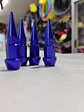 Set X4 Tapas de válvulas universal 45mm punta pequeña Azul - Miniatura 4