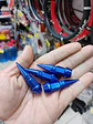 Set X4 Tapas de válvulas universal 45mm punta pequeña Azul - Miniatura 7