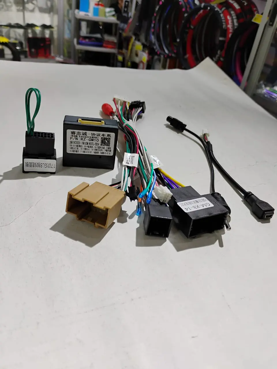 Interface Canbus Arnes + adaptador antena para Chevrolet New Sail 1
