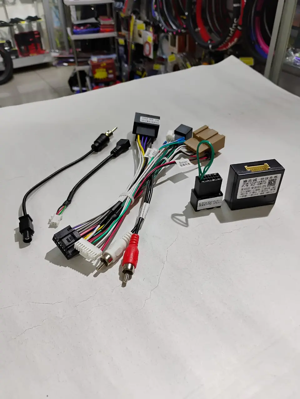 Interface Canbus Arnes + adaptador antena para Chevrolet New Sail 3