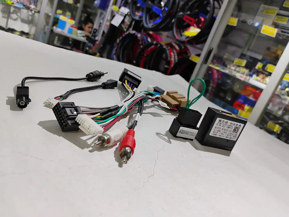 Interface Canbus Arnes + adaptador antena para Chevrolet New Sail 5