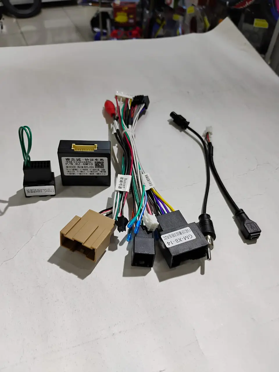 Interface Canbus Arnes + adaptador antena para Chevrolet New Sail 11