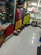 Emblema Insignia de rejilla tricolor de acrílico apernado decoración - thumbnail 8