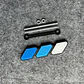 Emblema Insignia de rejilla tricolor de acrílico apernado toyota - Miniatura 5