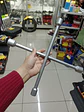 Llave cruz universal reforzada 4 bocas 17/19/21/23mm - Plata - Miniatura 11