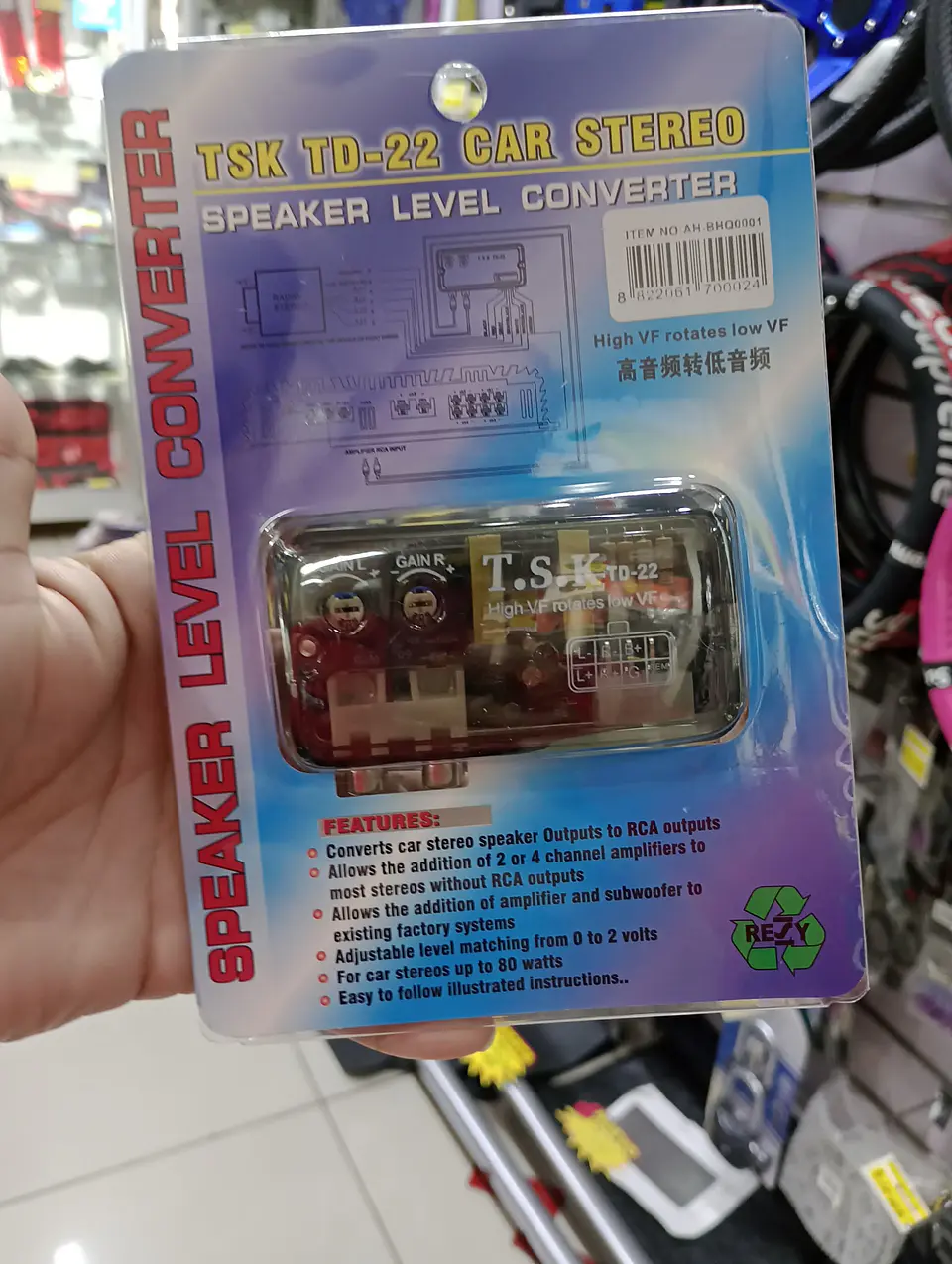 Convertidor de Sonido Audio BTL TSK 2