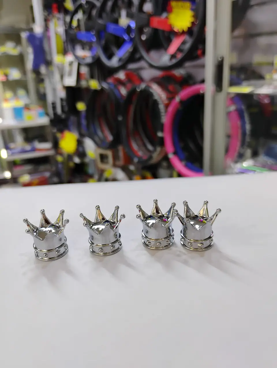 DE Set x4 Tapas de Válvulas Universal Tuning 6