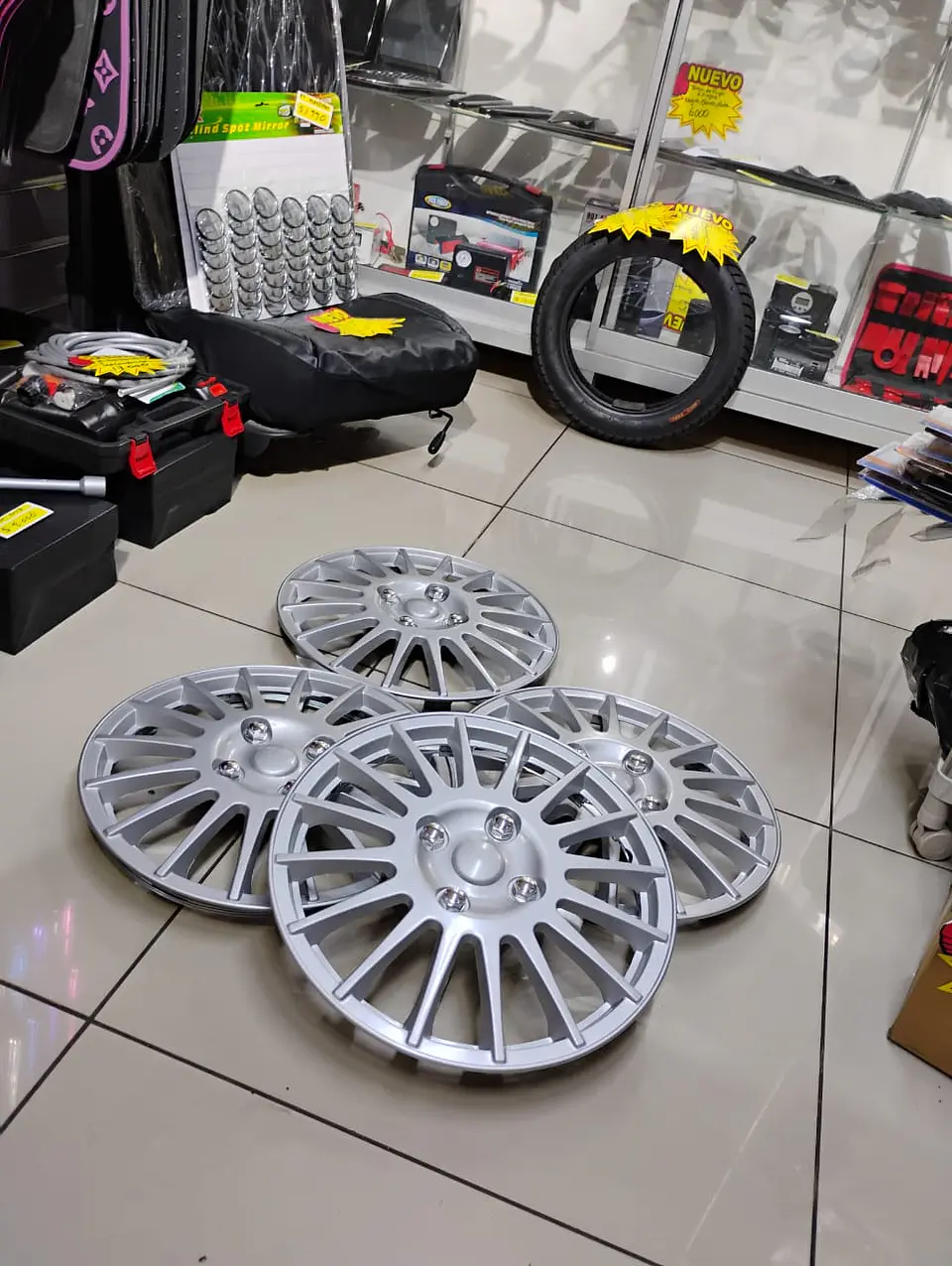 Set x4 Tapas de Ruedas / Copa Aro 15 5