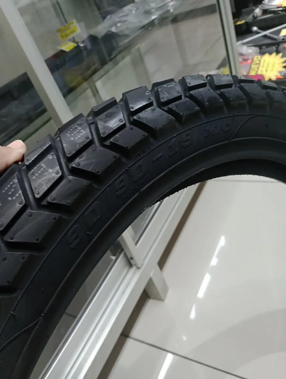 Neumáticos 90 90 19, llantas de moto tubular para calle 4