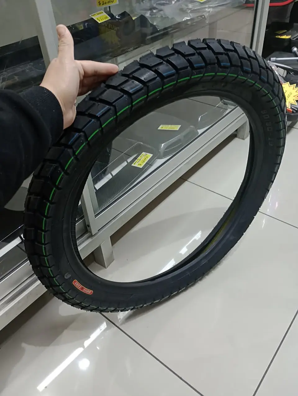 Neumáticos 90 90 19, llantas de moto tubular para calle 6