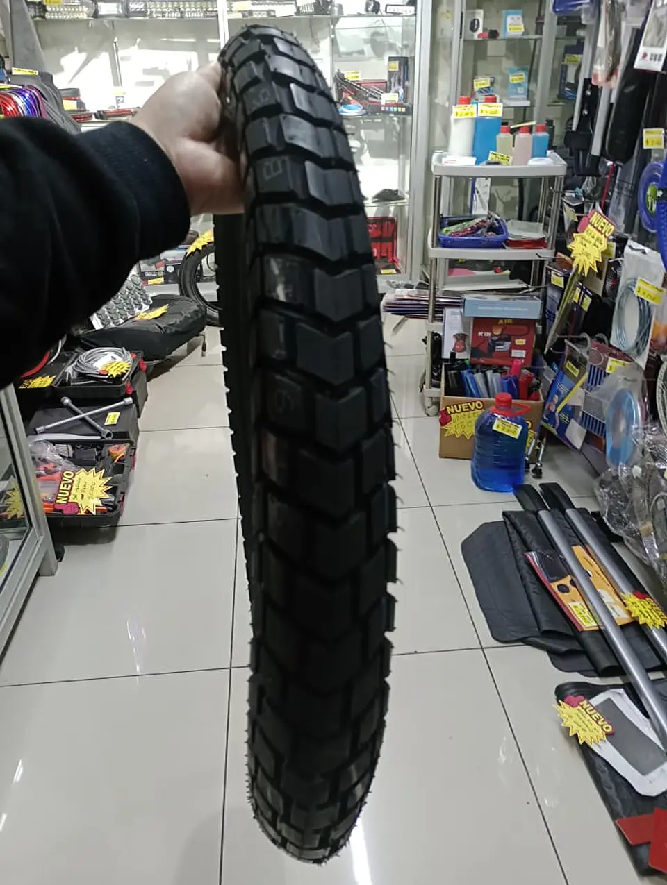Neumáticos 90 90 19, llantas de moto tubular para calle 12