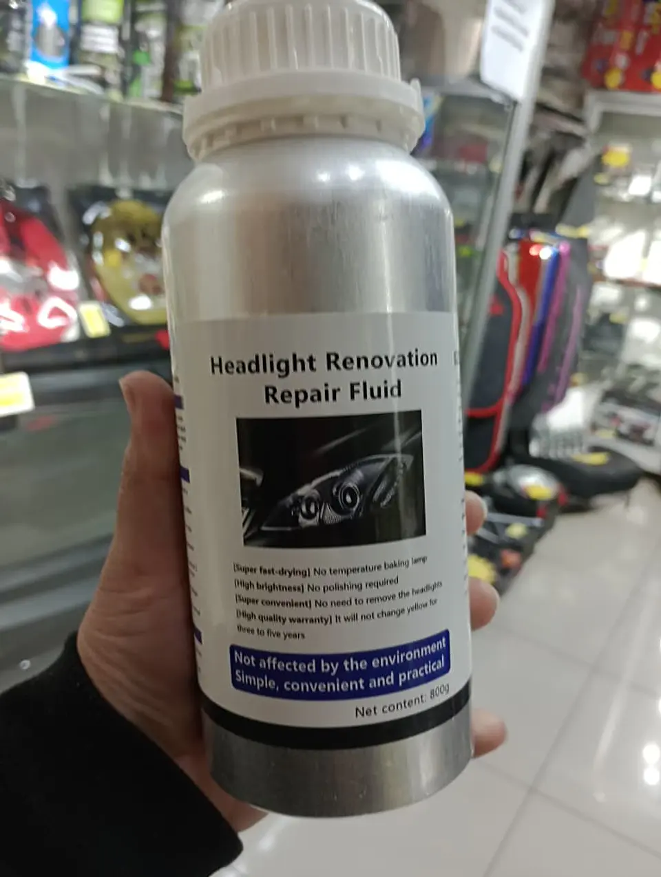 FINAL ¿Recarga para restaurador de focos o Faros opacos, amarillos o 20