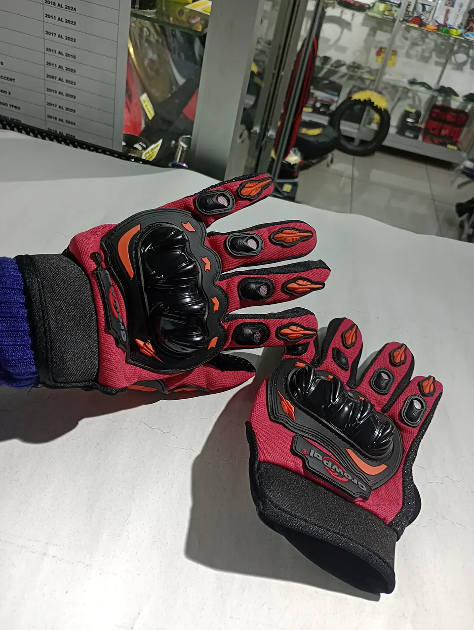 Guantes Protectores para Motociclistas 10
