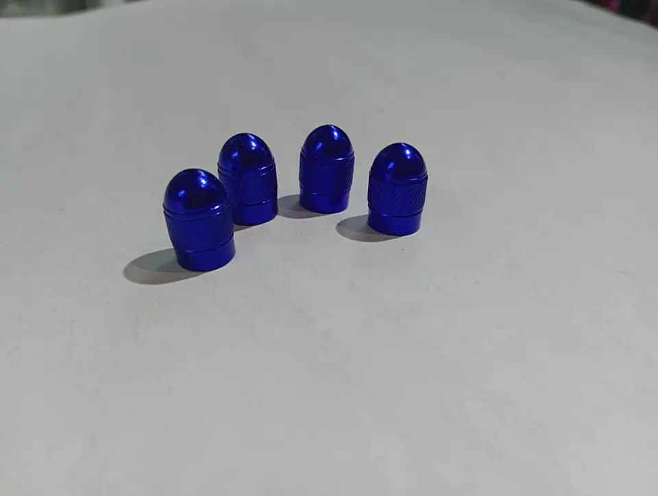 Set 4 Tapas de válvula universal Modelo Balita color azul 4