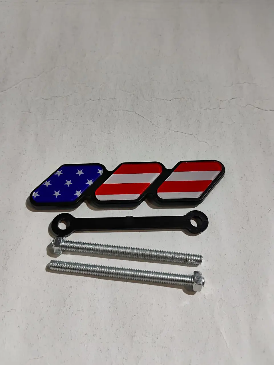 DE Emblema Insignia de Rejilla Acrílico para Toyota tricolor 5