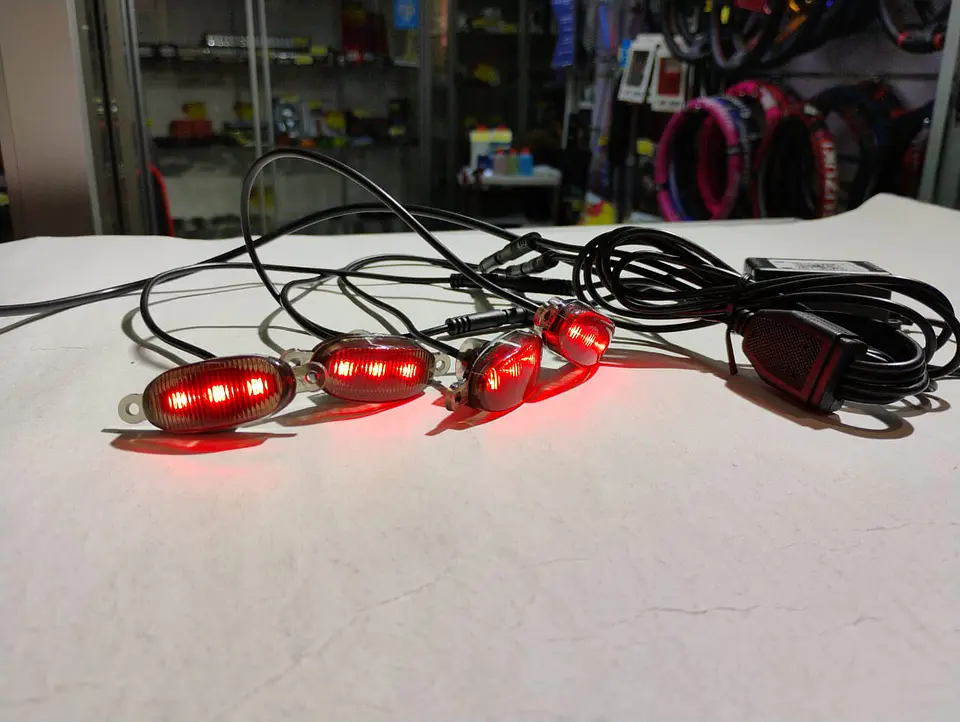 Total no pierdas esta oportunidad kit x4 luces led raptor rgb con 9