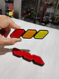 DE Emblema Insignia pegatina Acrílico para Toyota Tricolor - Miniatura 7