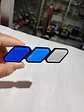 DE Emblema Insignia pegatina Acrílico para Toyota Tricolor - thumbnail 6
