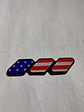 DE Emblema Insignia - pegatina Acrílico para Toyota Tricolor - Miniatura 2