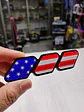 DE Emblema Insignia - pegatina Acrílico para Toyota Tricolor - Miniatura 3