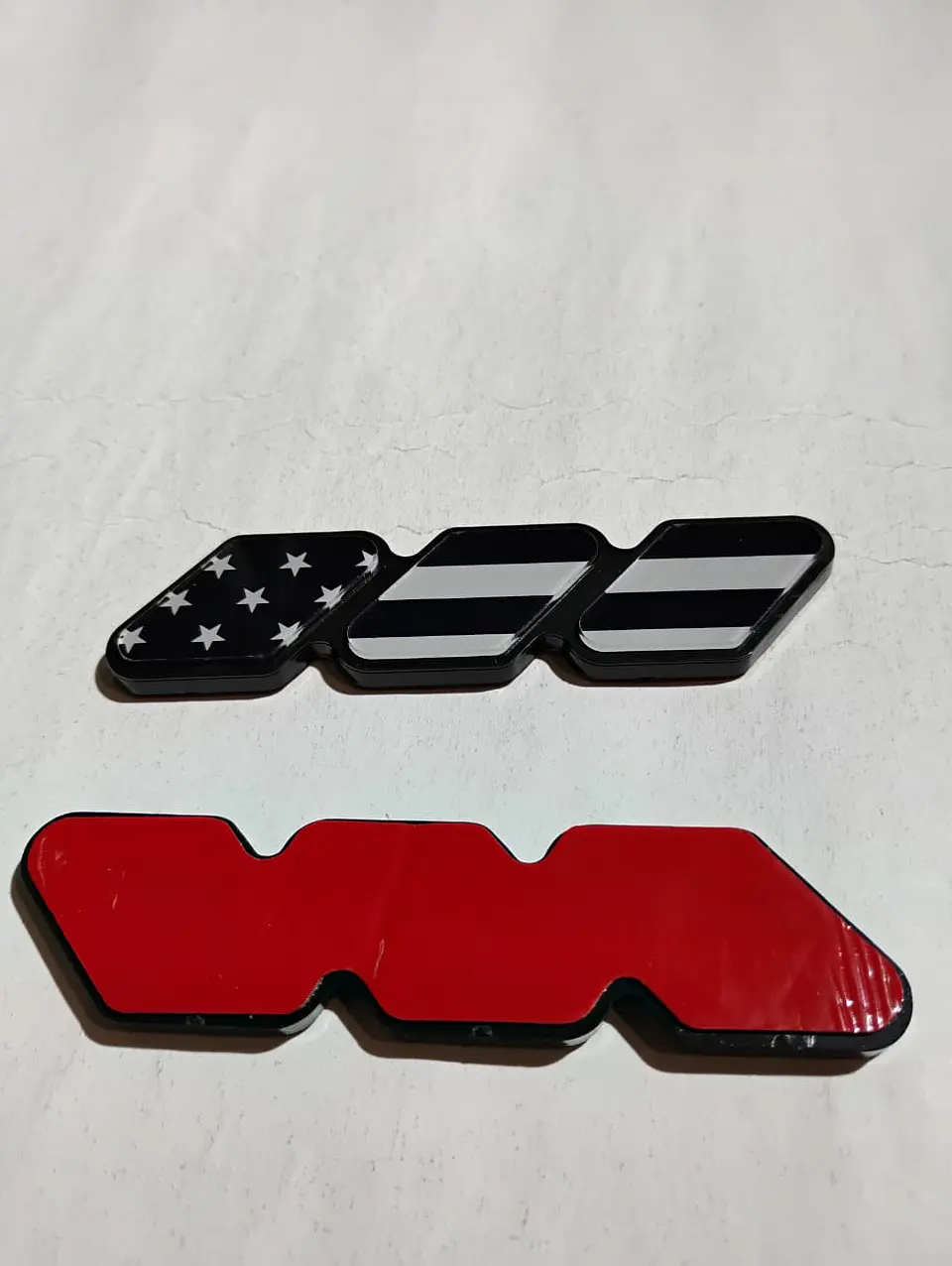 DE Emblema Insignia - pegatina Acrílico para Toyota Tricolor 2