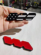 DE Emblema Insignia - pegatina Acrílico para Toyota Tricolor - Miniatura 1