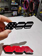 DE Emblema Insignia - pegatina Acrílico para Toyota Tricolor - Miniatura 7