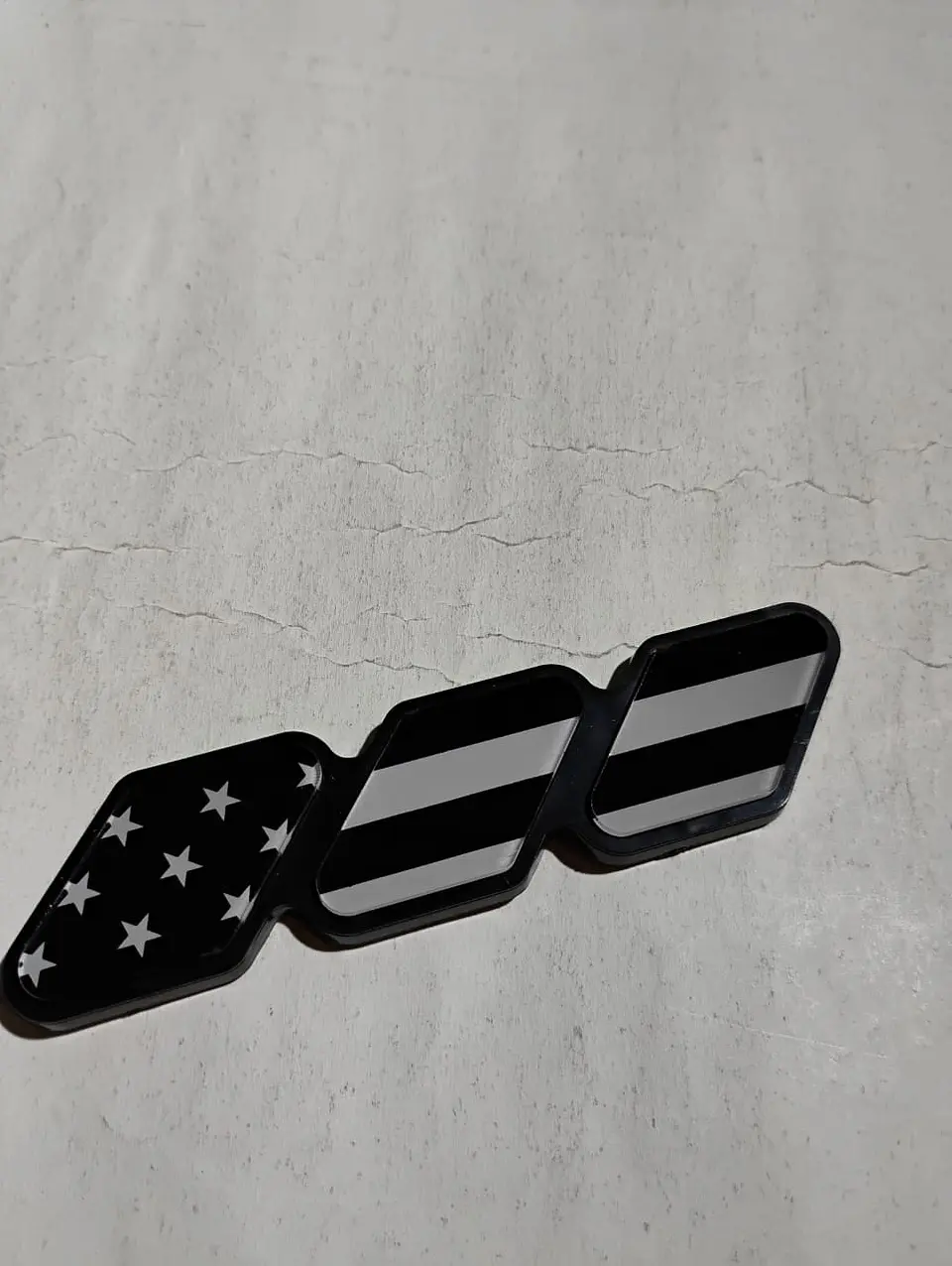 DE Emblema Insignia - pegatina Acrílico para Toyota Tricolor 8