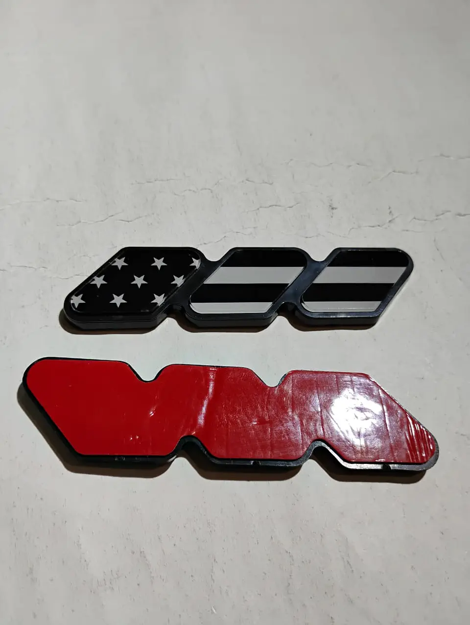 DE Emblema Insignia - pegatina Acrílico para Toyota Tricolor 9