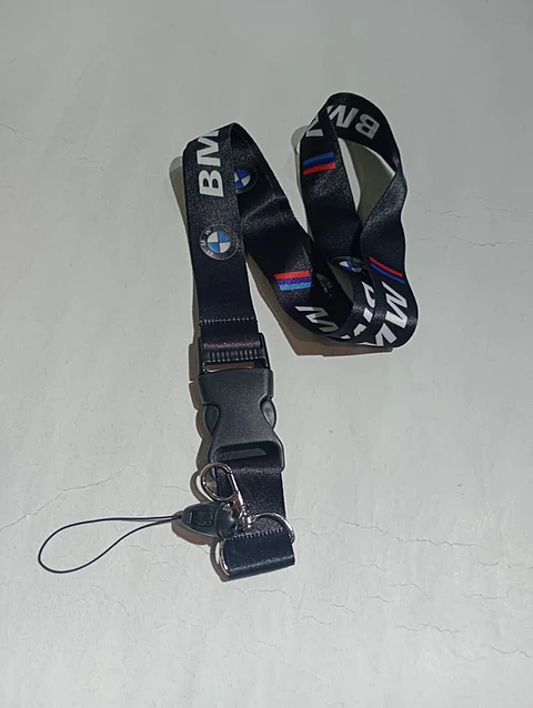 Relámpago llavero tuning lanyard bmw (negro)