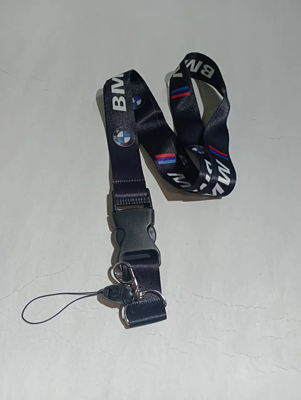 Relámpago llavero tuning lanyard bmw (negro) 1