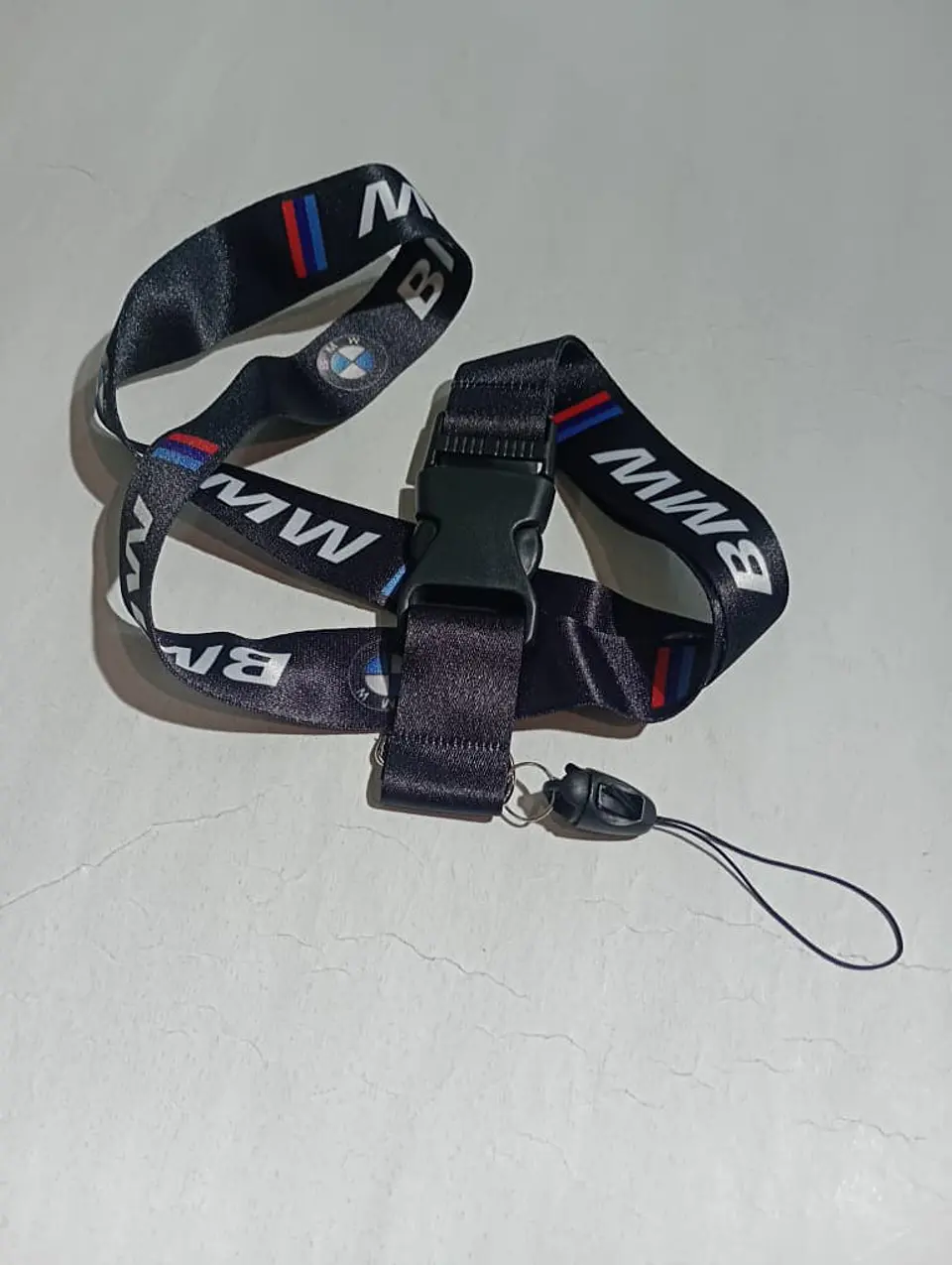 Relámpago llavero tuning lanyard bmw (negro) 2