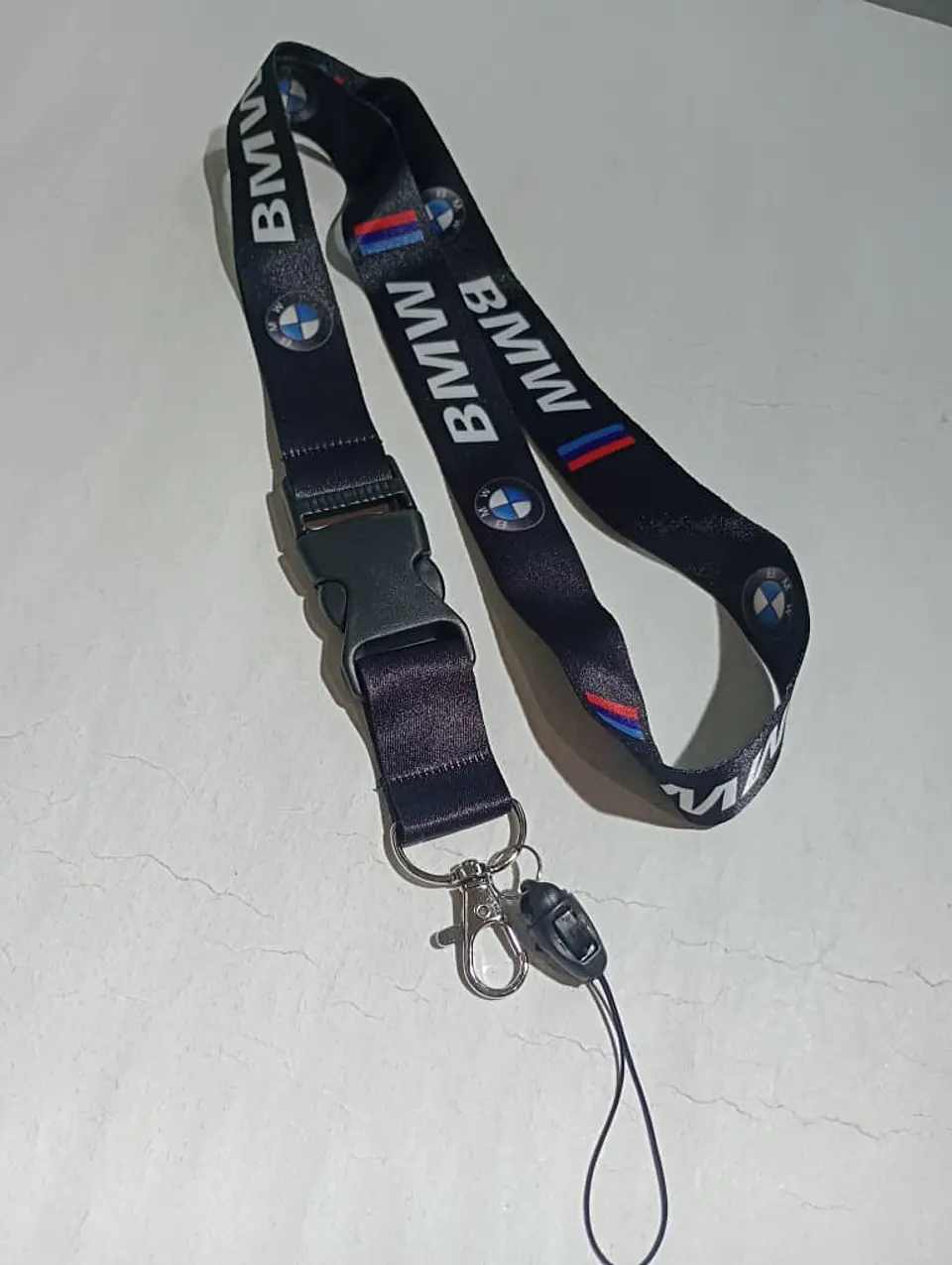 Relámpago llavero tuning lanyard bmw (negro) 4