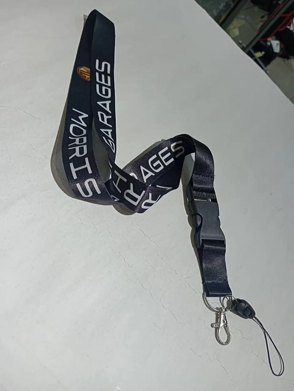 Relámpago llavero tuning lanyard mg (negro) 2