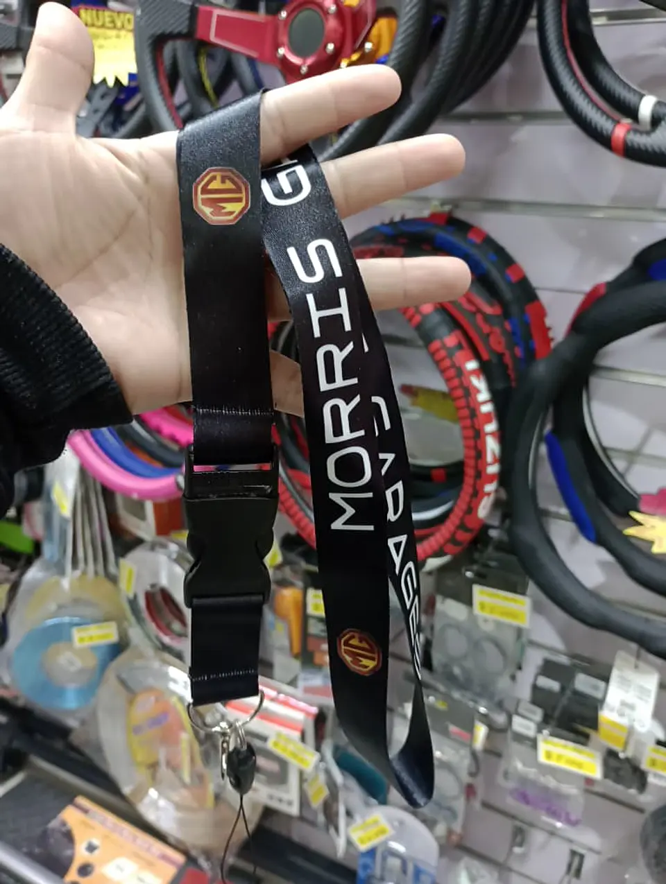Relámpago llavero tuning lanyard mg (negro) 7