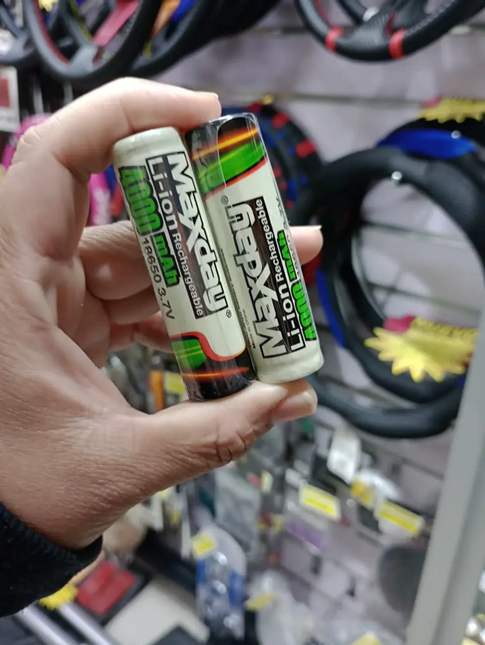 X2 baterías recargables 18650 uso en cámaras de seguridad 5