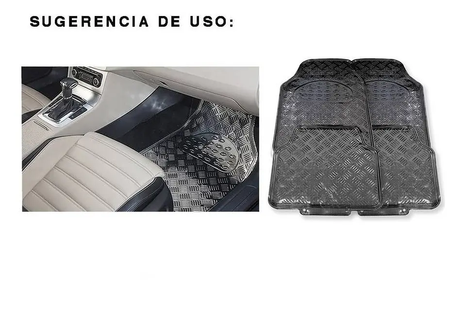 X4 Alfombras - gris carbono ( cambia el estilo de tu vehículo ) 12